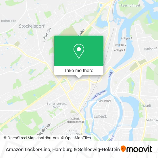 Карта Amazon Locker-Lino