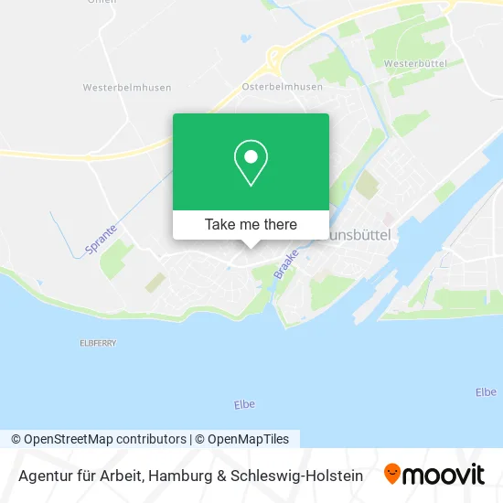 Карта Agentur für Arbeit