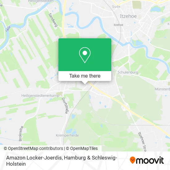 Карта Amazon Locker-Joerdis