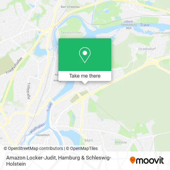 Карта Amazon Locker-Judit