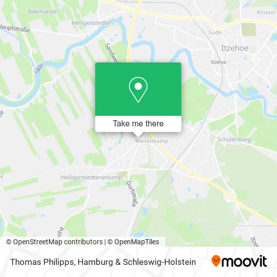 Карта Thomas Philipps