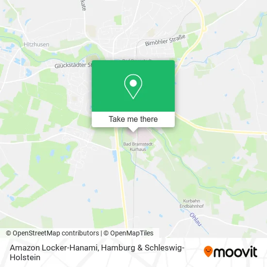 Карта Amazon Locker-Hanami