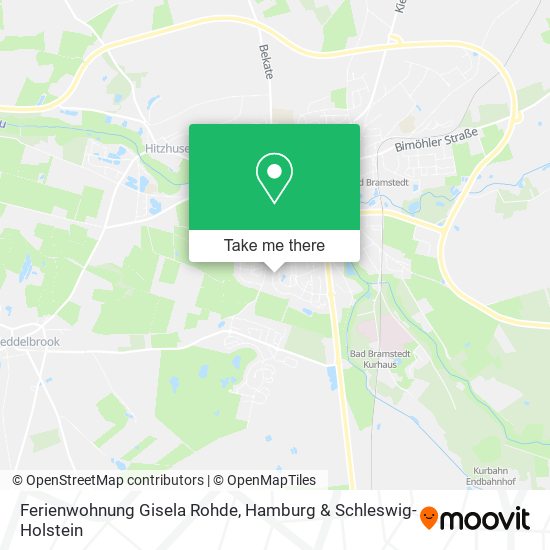 Ferienwohnung Gisela Rohde map