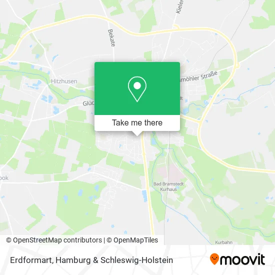 Карта Erdformart