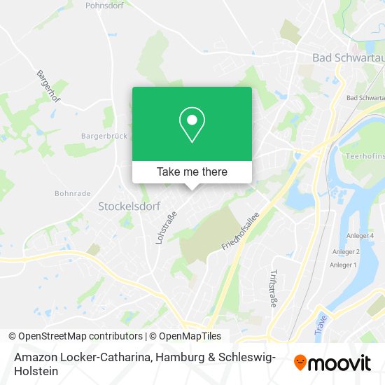 Amazon Locker-Catharina map
