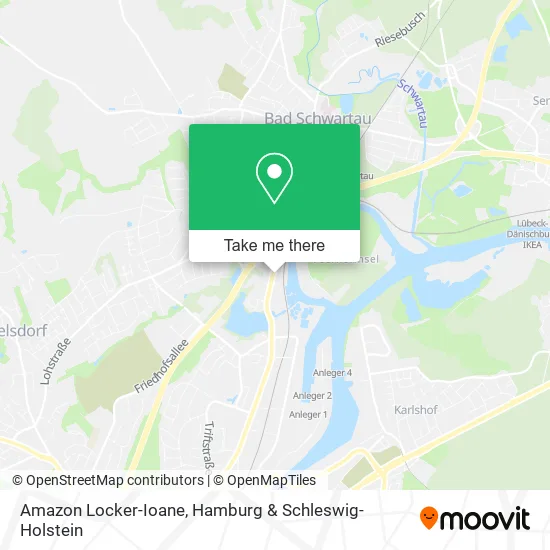 Карта Amazon Locker-Ioane