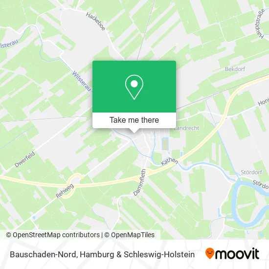 Карта Bauschaden-Nord