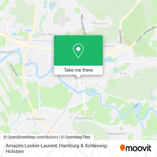 Amazon Locker-Laurent map