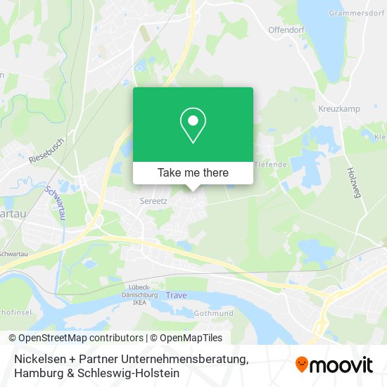 Nickelsen + Partner Unternehmensberatung map