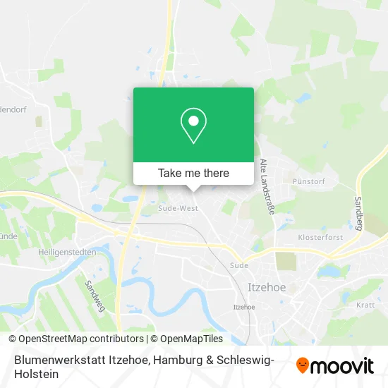 Карта Blumenwerkstatt Itzehoe