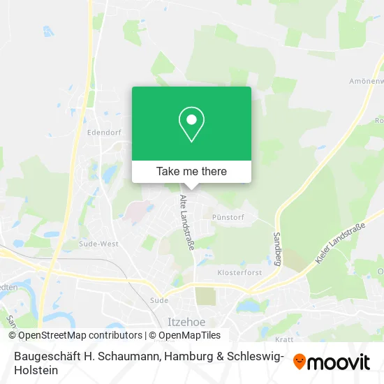 Карта Baugeschäft H. Schaumann
