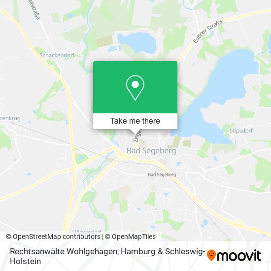 Rechtsanwälte Wohlgehagen map