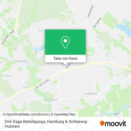 Dirk Kage Beteiligungs map