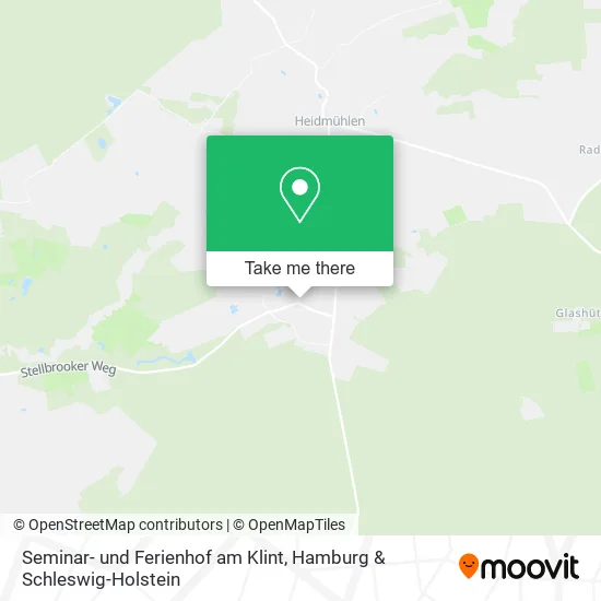 Карта Seminar- und Ferienhof am Klint