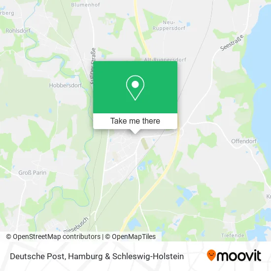 Карта Deutsche Post