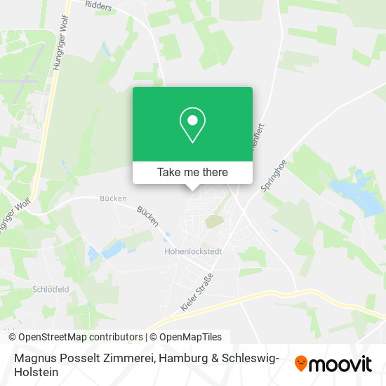 Magnus Posselt Zimmerei map