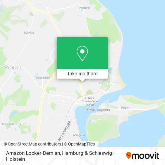 Карта Amazon Locker-Demian