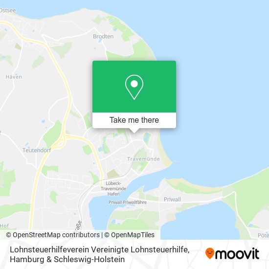 Lohnsteuerhilfeverein Vereinigte Lohnsteuerhilfe map
