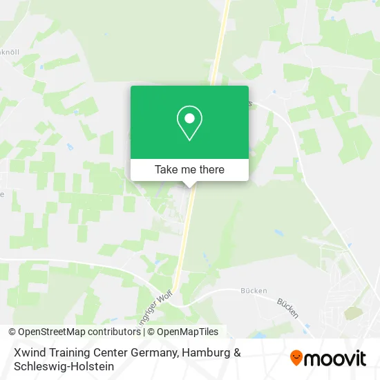 Карта Xwind Training Center Germany