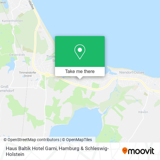 Haus Baltik Hotel Garni map
