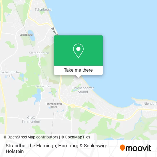 Карта Strandbar the Flamingo