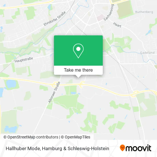 Карта Hallhuber Mode