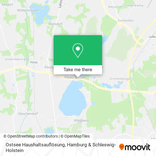 Карта Ostsee Haushaltsauflösung