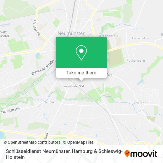Schlüsseldienst Neumünster map
