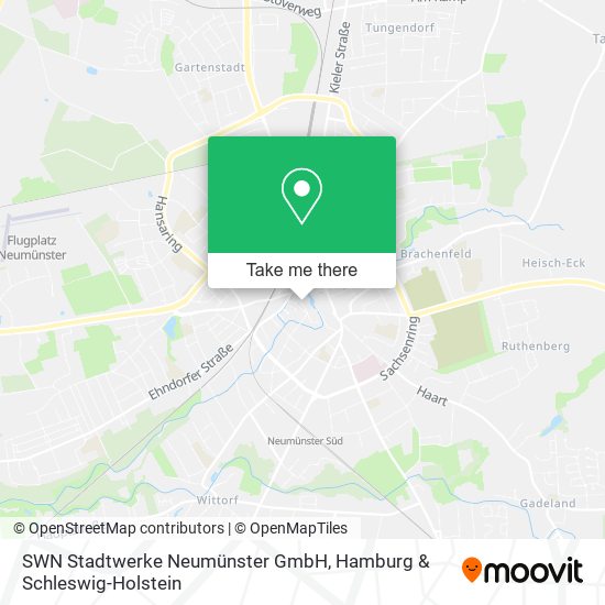 Карта SWN Stadtwerke Neumünster GmbH