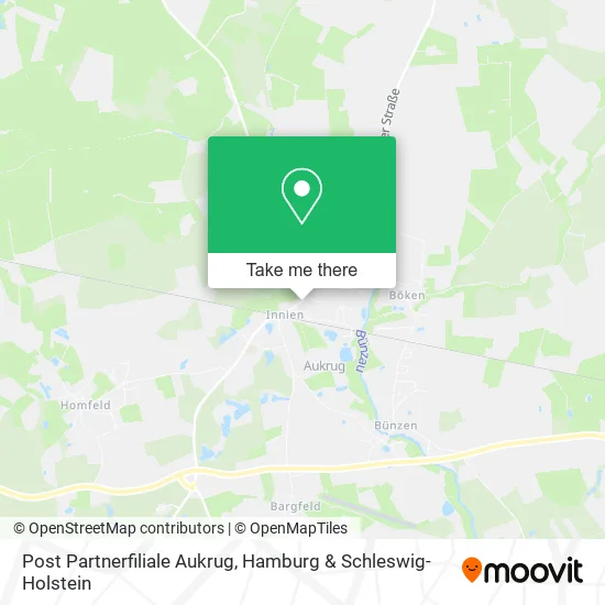 Карта Post Partnerfiliale Aukrug