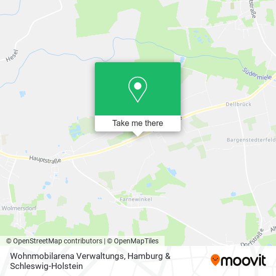 Wohnmobilarena Verwaltungs map
