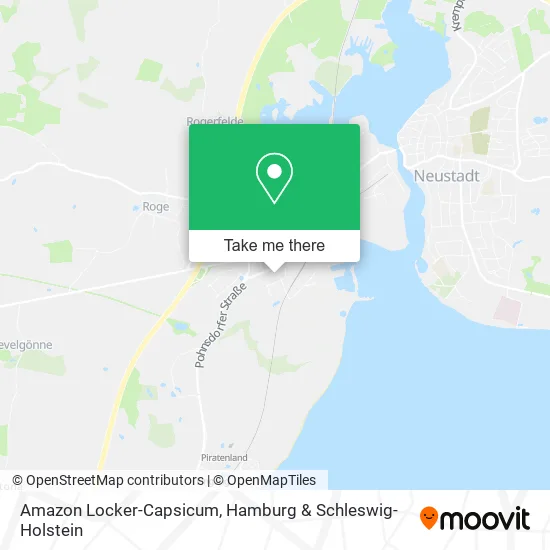 Карта Amazon Locker-Capsicum