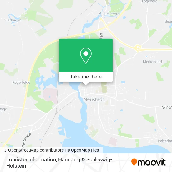 Карта Touristeninformation