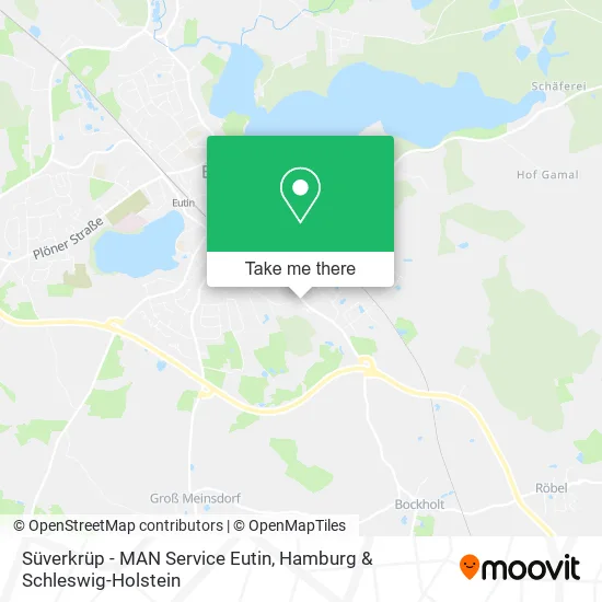 Карта Süverkrüp - MAN Service Eutin