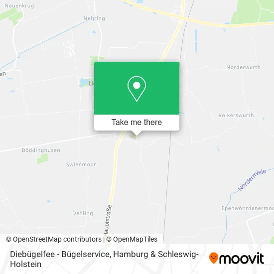 Карта Diebügelfee - Bügelservice