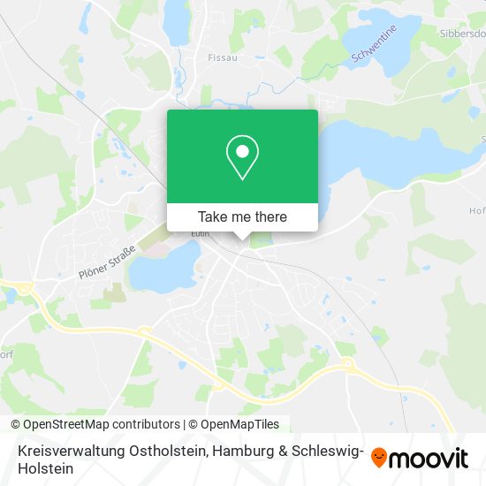 Kreisverwaltung Ostholstein map