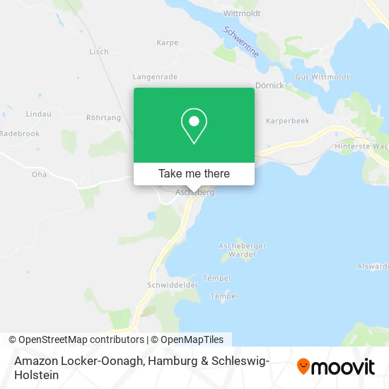 Карта Amazon Locker-Oonagh