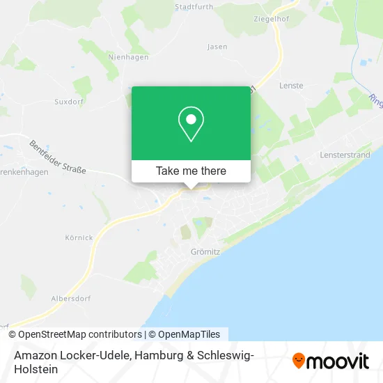 Карта Amazon Locker-Udele