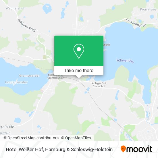 Hotel Weißer Hof map