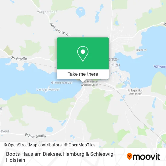 Карта Boots-Haus am Dieksee