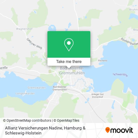 Allianz Versicherungen Nadine map