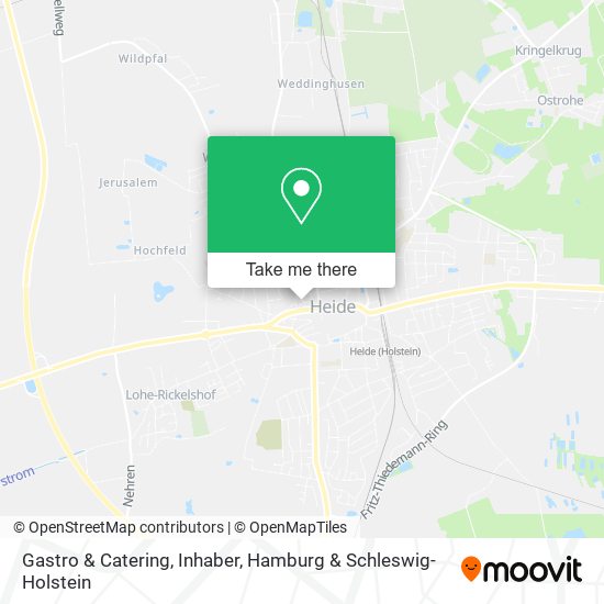 Gastro & Catering, Inhaber map