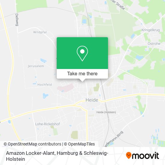 Amazon Locker-Alant map