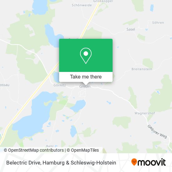 Belectric Drive map