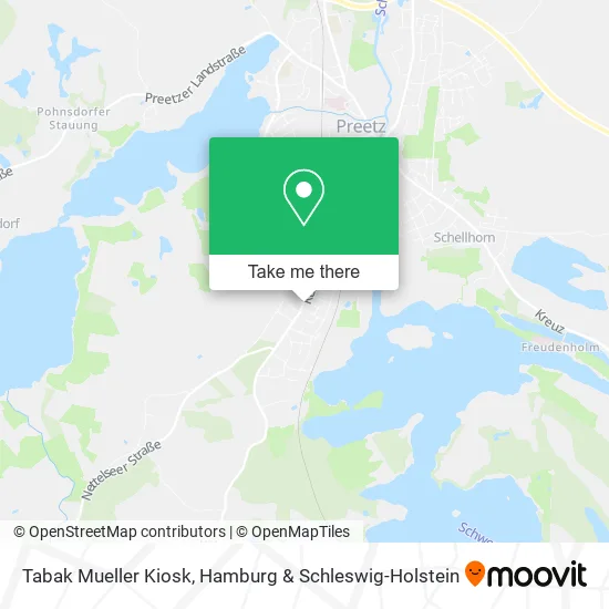 Карта Tabak Mueller Kiosk