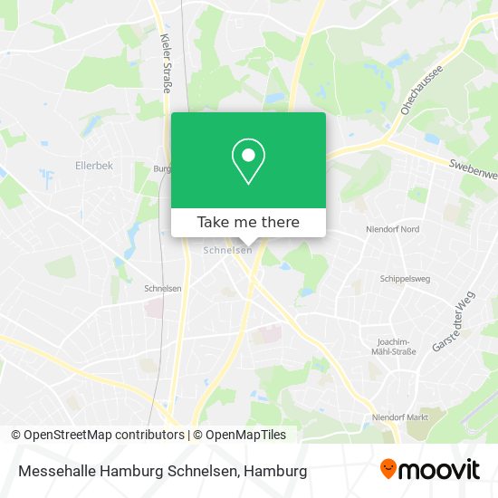 Messehalle Hamburg Schnelsen map