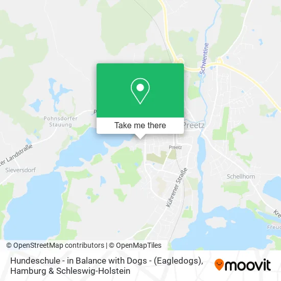 Карта Hundeschule - in Balance with Dogs - (Eagledogs)