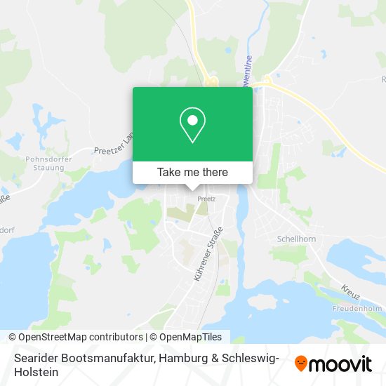 Searider Bootsmanufaktur map