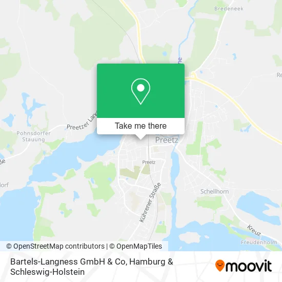 Bartels-Langness GmbH & Co map