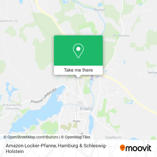 Карта Amazon Locker-Pfanne